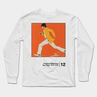 Fuminori Nakamura - Minimal Style Graphic Artwork Long Sleeve T-Shirt